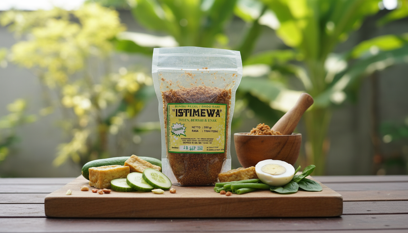 Kemasan Bumbu Pecel